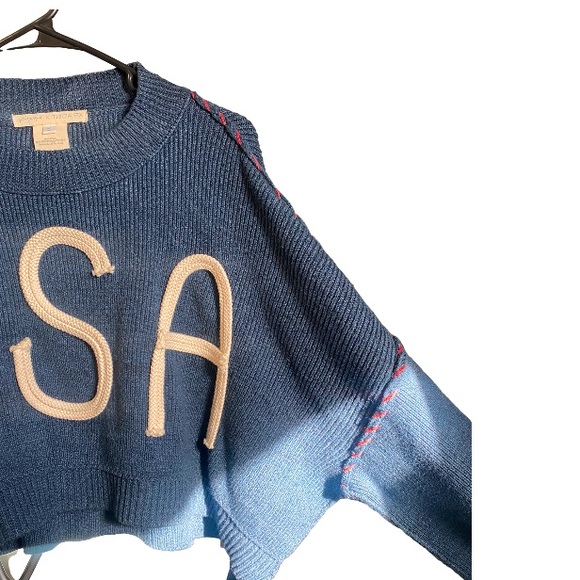 Free People x Tricia Fix USA Sweater - Picture 3 of 6